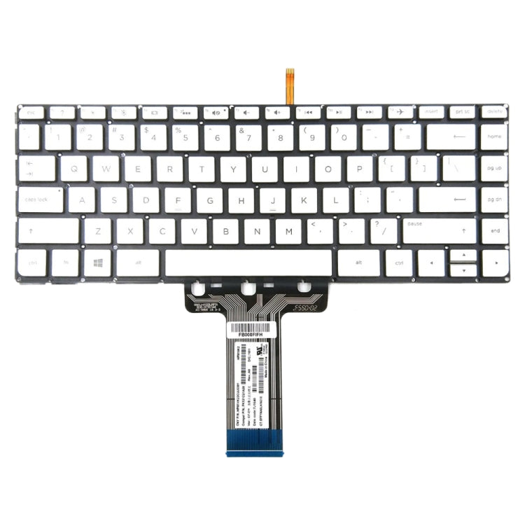 US Version Keyboard with Keyboard Backlight for HP Pavilion 13-U103NS 13-U113NL 13-U124CL 13-U138CA 13-U157CL 13-U163NR, For HP Pavilion 13-U103NS (US)