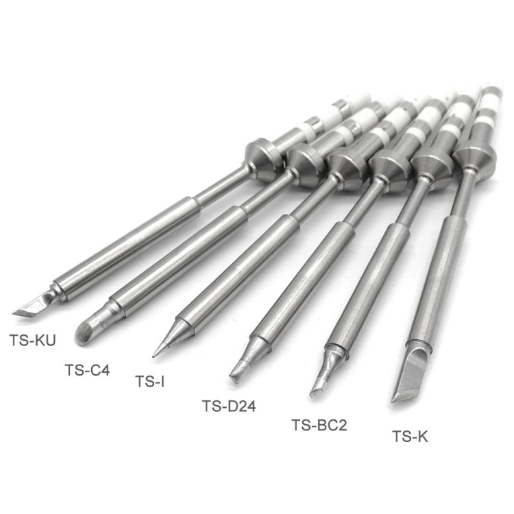 QUICKO TS100 Lead-free Electric Soldering Iron Tip, TS-KU, TS-KU, TS-B2, TS-BC2, TS-C4, TS-D24, TS-I, TS-ILS, TS-K