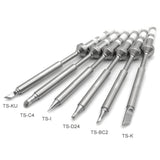 QUICKO TS100 Lead-free Electric Soldering Iron Tip, TS-KU, TS-KU, TS-B2, TS-BC2, TS-C4, TS-D24, TS-I, TS-ILS, TS-K