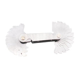 52 PCS Metric 60 Degrees +British 55 Degrees CR Stainless Steel Thread Gauge, 52 PCS Thread Gauge