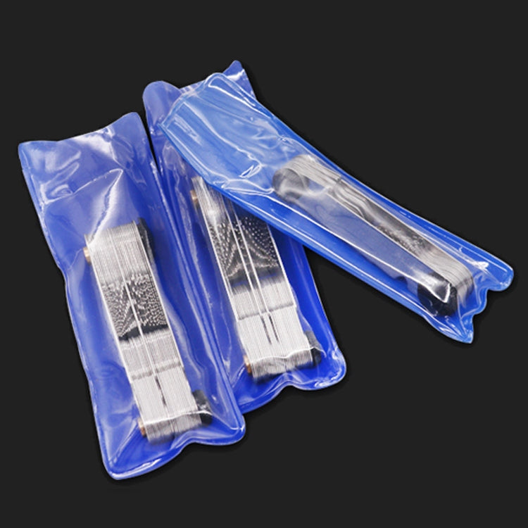 30 PCS US Screw Pitch Thread Blades 60 Degrees CR Stainless Steel Thread Gauge, 30 PCS Thread Gauge