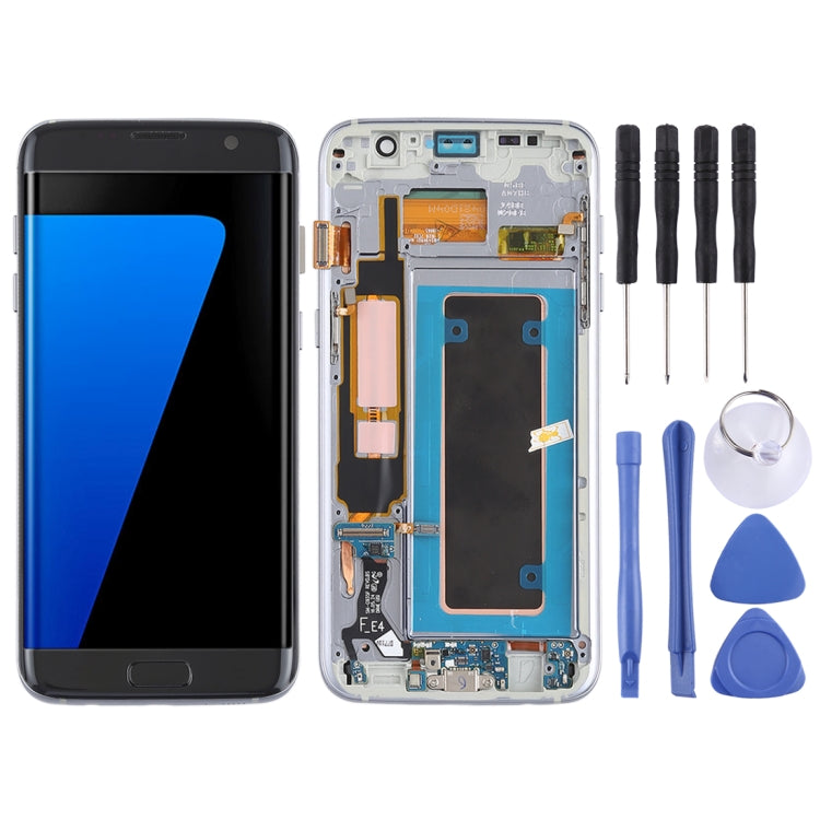 Original Super AMOLED Material LCD Screen and Digitizer Full Assembly(with Frame / Charging Port Flex Cable / Power Button Flex Cable / Volume Button Flex Cable) for Galaxy S7 Edge / G935F / G935FD, For Samsung Galaxy S7 Edge (Super AMOLED)           ...