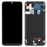 Original Super AMOLED LCD Screen for Galaxy A50 Digitizer Full Assembly with Frame, For Samsung Galaxy A50