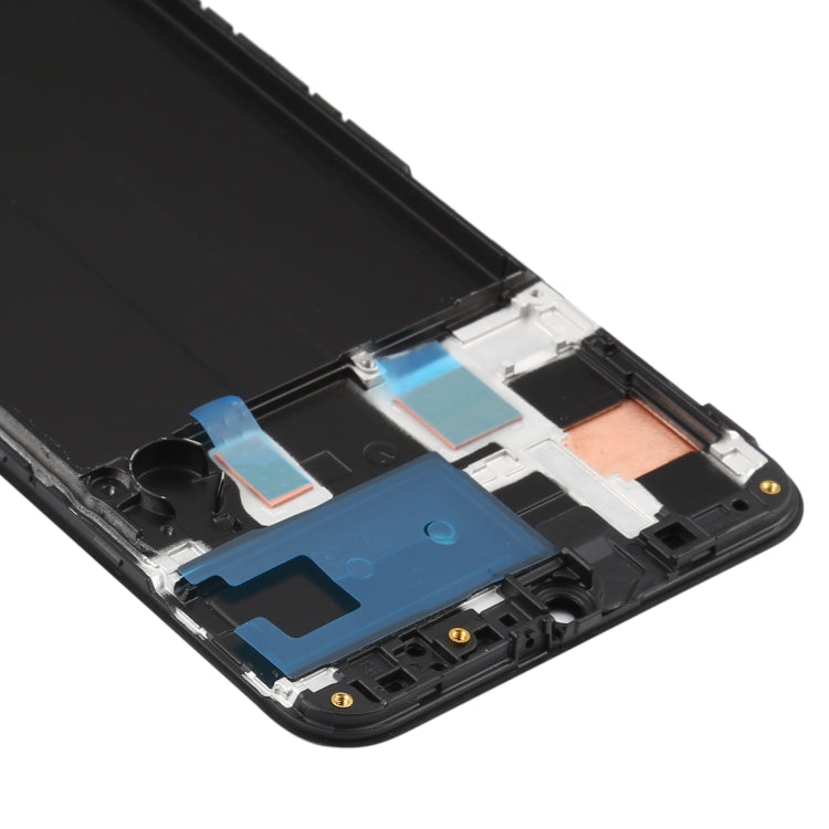 Original Super AMOLED LCD Screen for Galaxy A50 Digitizer Full Assembly with Frame, For Samsung Galaxy A50