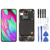 LCD Screen and Digitizer Full Assembly with Frame for Galaxy A40 SM-A405F, For Samsung Galaxy A40 (Frame) For Samsung Galaxy A40 (Frame)