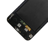 Original LCD Screen and Digitizer Full Assembly with Frame for Galaxy A50 SM-A505F, For Samsung Galaxy A50 (Frame)