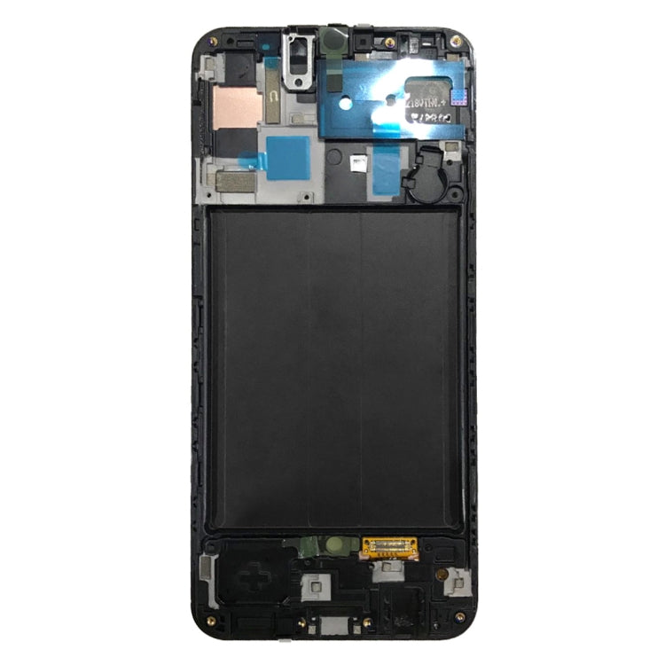 Original LCD Screen and Digitizer Full Assembly with Frame for Galaxy A50 SM-A505F, For Samsung Galaxy A50 (Frame)