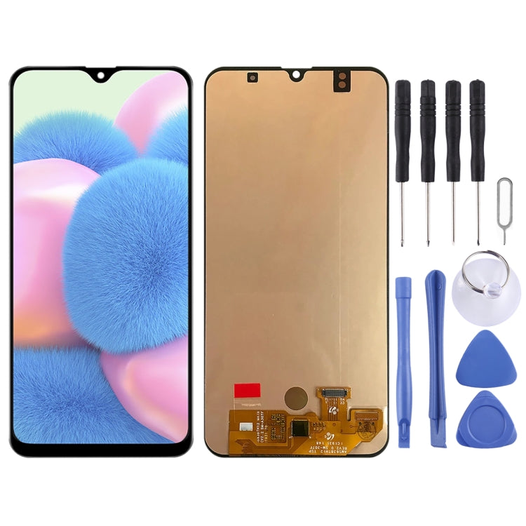 Original Super AMOLED Material LCD Screen and Digitizer Full Assembly for Galaxy A30s, For Samsung Galaxy A30s (Super AMOLED) For Samsung Galaxy A30s (Super AMOLED)
