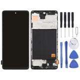 Original Super AMOLED Material LCD Screen and Digitizer Full Assembly with Frame for Galaxy A51 4G, For Samsung Galaxy A51 4G(Original with Frame)