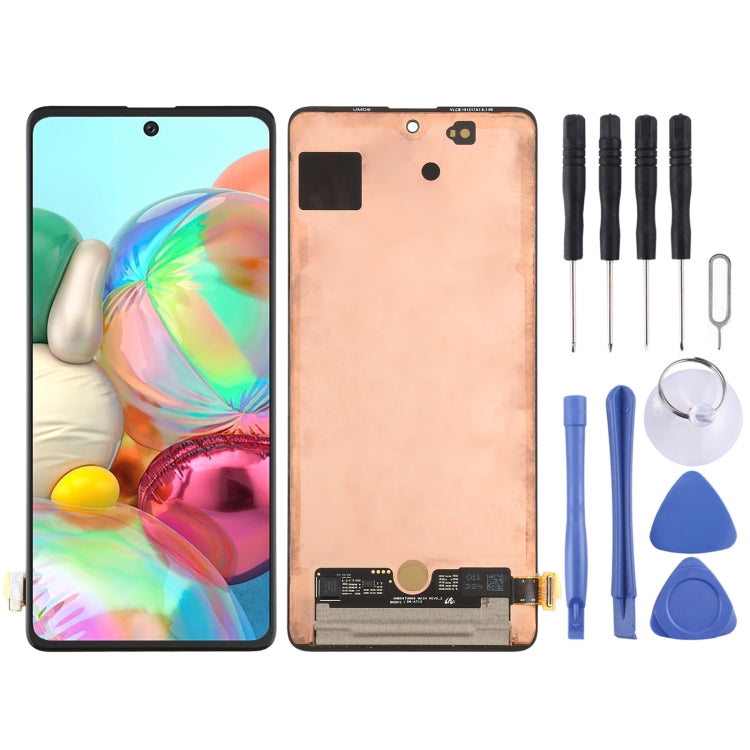 Original Super AMOLED Material LCD Screen and Digitizer Full Assembly for Galaxy A71 4G, For Samsung Galaxy A71 4G(Original ) For Samsung Galaxy A71 4G(Original )