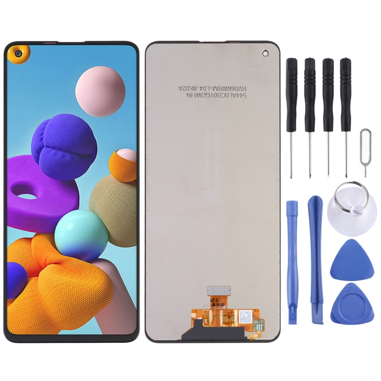 Original LCD Screen and Digitizer Full Assembly for Samsung Galaxy A21s SM-A217, For Samsung Galaxy A21s (Original) For Samsung Galaxy A21s (Original)