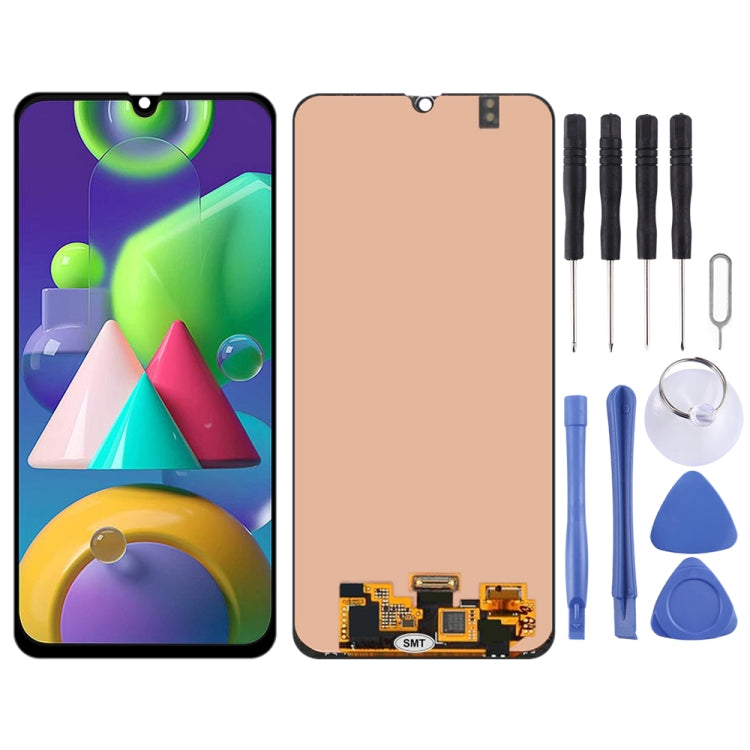Original LCD Screen and Digitizer Full Assembly for Samsung Galaxy M21 SM-M215, For Samsung Galaxy M21 (Original) For Samsung Galaxy M21 (Original)
