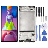 Original LCD Screen and Digitizer Full Assembly With Frame for Samsung Galaxy M51 SM-M515, For Samsung Galaxy M51(Original) For Samsung Galaxy M51(Original)
