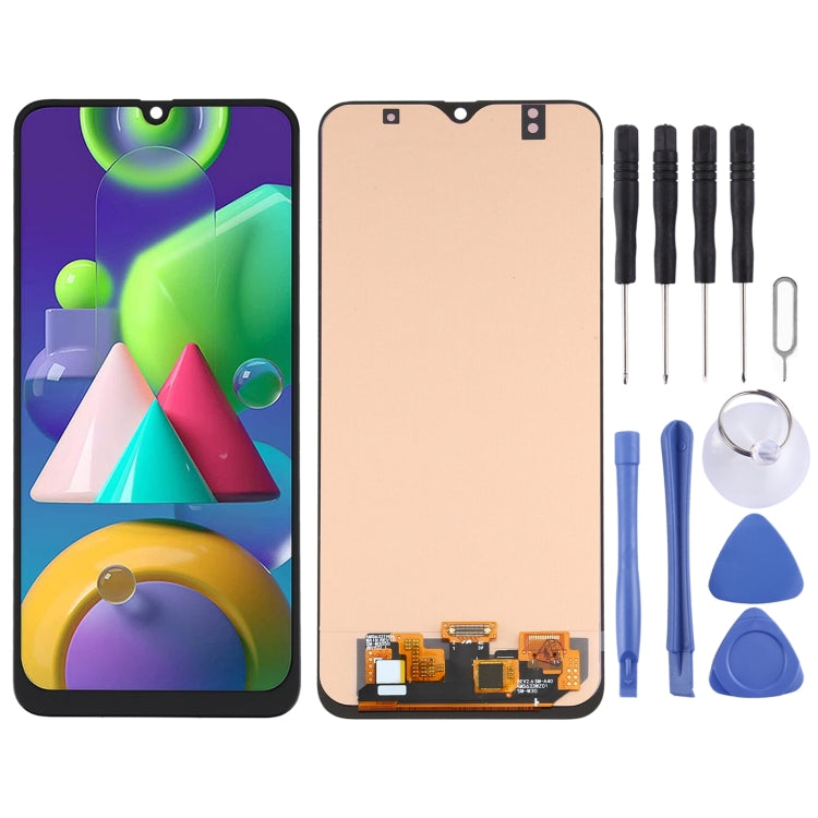 6.36 inch OLED Material LCD Screen and Digitizer Full Assembly for Samsung Galaxy M21 SM-M215, For Samsung Galaxy M21(6.36 inch OLED) For Samsung Galaxy M21(6.36 inch OLED)