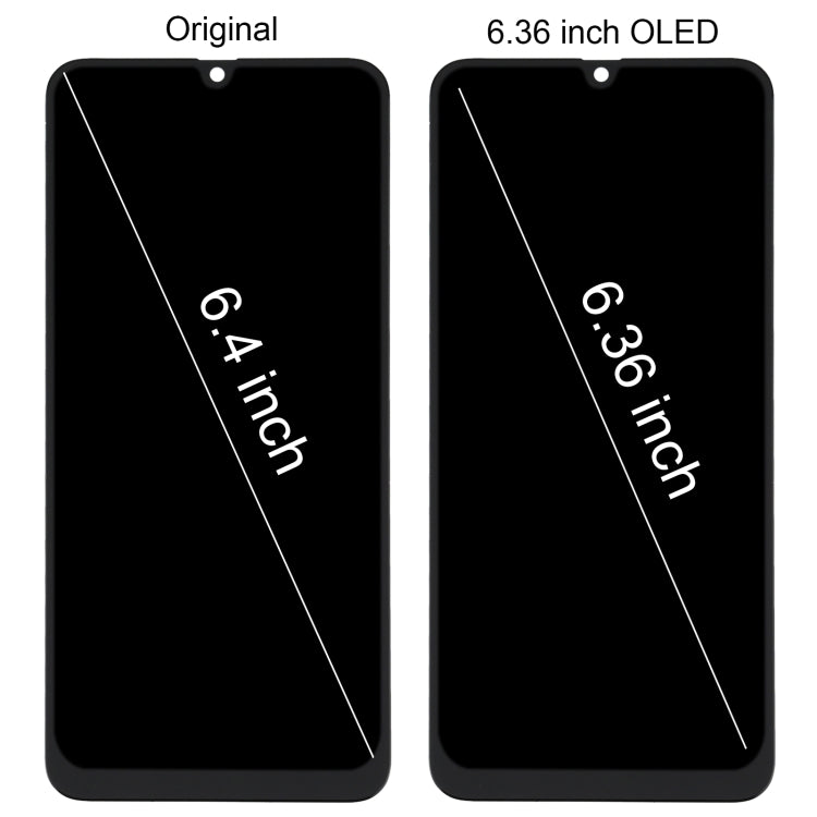 6.36 inch OLED Material LCD Screen and Digitizer Full Assembly for Samsung Galaxy M21 SM-M215, For Samsung Galaxy M21(6.36 inch OLED)