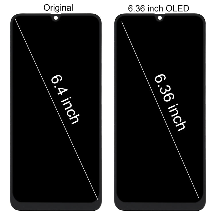 6.36 inch OLED Material LCD Screen and Digitizer Full Assembly for Samsung Galaxy M30 SM-M305, For Samsung Galaxy M30(6.36 inch OLED)