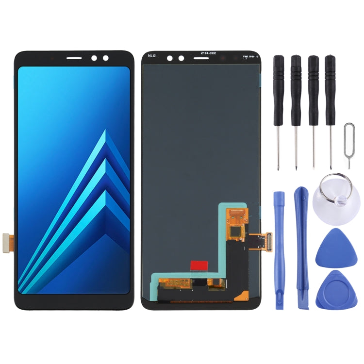 OLED Material LCD Screen and Digitizer Full Assembly for Samsung Galaxy A8+ (2018) SM-A730, For Samsung Galaxy A8+ (2018) (OLED Material) For Samsung Galaxy A8+ (2018) (OLED Material)