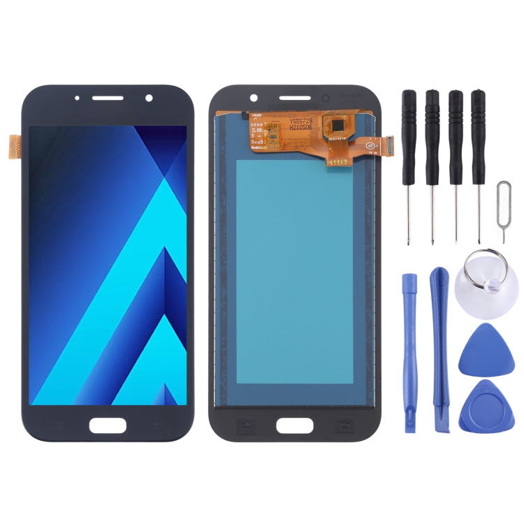 LCD Screen and Digitizer Full Assembly (TFT Material) for Galaxy A7 (2017), A720FA, A720F/DS, For Samsung Galaxy A7 (2017) TFT, For Galaxy A7 (2017) /A720FA, For Galaxy A7 (2017)，TFT For Samsung Galaxy A7 (2017) TFT Black