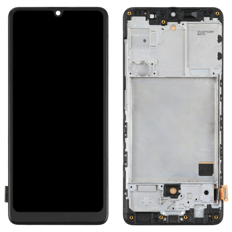 TFT Material LCD Screen and Digitizer Full Assembly with Frame for Samsung Galaxy A41 SM-A415, For Samsung Galaxy A41
