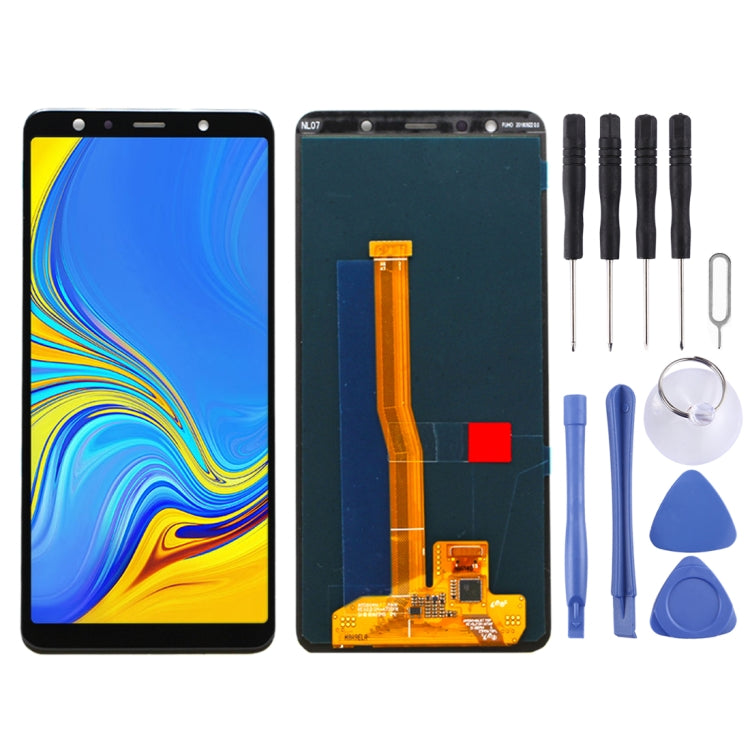 LCD Screen and Digitizer Full Assembly for Galaxy A7 (2018), A750F / DS, For Samsung Galaxy A7 (2018) For Samsung Galaxy A7 (2018)