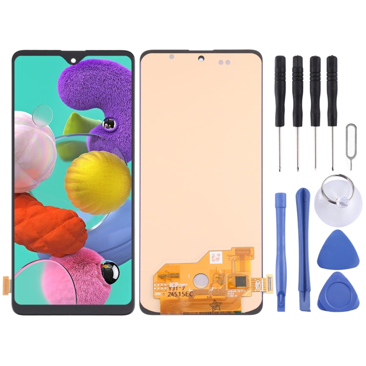 OLED Material LCD Screen and Digitizer Full Assembly for Samsung Galaxy A51 4G SM-A515 (6.36 inch), For Samsung Galaxy A51 4G (6.36 inch) For Samsung Galaxy A51 4G (6.36 inch)