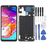 OLED Material LCD Screen and Digitizer Full Assembly with Frame for Samsung Galaxy A70 SM-A705 (6.39 inch), For Samsung Galaxy A70 6.39 inch (OLED) For Samsung Galaxy A70 6.39 inch (OLED)