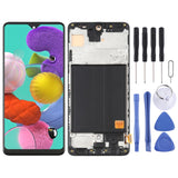 OLED Material LCD Screen and Digitizer Full Assembly with Frame for Samsung Galaxy A51 4G SM-A515(6.36 inch), For Samsung Galaxy A51 4G (OLED) For Samsung Galaxy A51 4G (OLED)