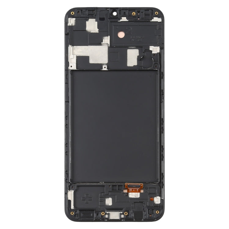 6.36 inch OLED Material LCD Screen and Digitizer Full Assembly with Frame for Samsung Galaxy A20 SM-A205, For Samsung Galaxy A20 (6.36 inch OLED)