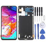 OLED Material LCD Screen and Digitizer Full Assembly with Frame for Samsung Galaxy A70 SM-A705 (6.7 inch), For Samsung Galaxy A70 6.7 inch (OLED) For Samsung Galaxy A70 6.7 inch (OLED)