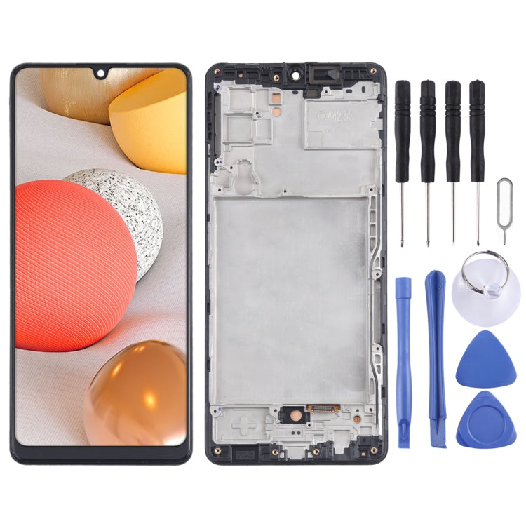 TFT Material LCD Screen and Digitizer Full Assembly With Frame for Samsung Galaxy A42 5G SM-A426, Not Supporting Fingerprint Identification, For Samsung Galaxy A42 5G (TFT) For Samsung Galaxy A42 5G (TFT)