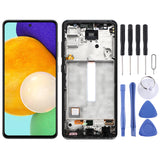Original LCD Screen and Digitizer Full Assembly With Frame for Samsung Galaxy A52 SM-A526(5G Version), For Samsung Galaxy A52 (5G) For Samsung Galaxy A52 (5G)