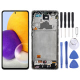 Original LCD Screen and Digitizer Full Assembly With Frame for Samsung Galaxy A72 SM-A725(4G Version), For Samsung Galaxy A72 (4G) For Samsung Galaxy A72 (4G)