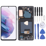 Original LCD Screen and Digitizer Full Assembly With Frame for Samsung Galaxy S21+ 5G SM-G996, For Samsung Galaxy S21+ 5G(Original) For Samsung Galaxy S21+ 5G(Original) Black