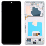 Original LCD Screen and Digitizer Full Assembly With Frame for Samsung Galaxy S21+ 5G SM-G996, For Samsung Galaxy S21+ 5G(Original)