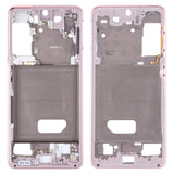For Samsung Galaxy S21 Middle Frame Bezel Plate , For Samsung Galaxy S21 For Samsung Galaxy S21 Pink