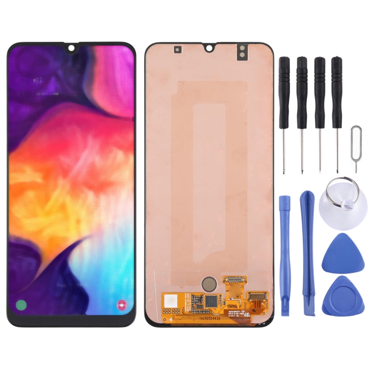 Original LCD Screen and Digitizer Full Assembly for Samsung Galaxy A50 SM-A505, For Samsung Galaxy A50 (Original) For Samsung Galaxy A50 (Original)