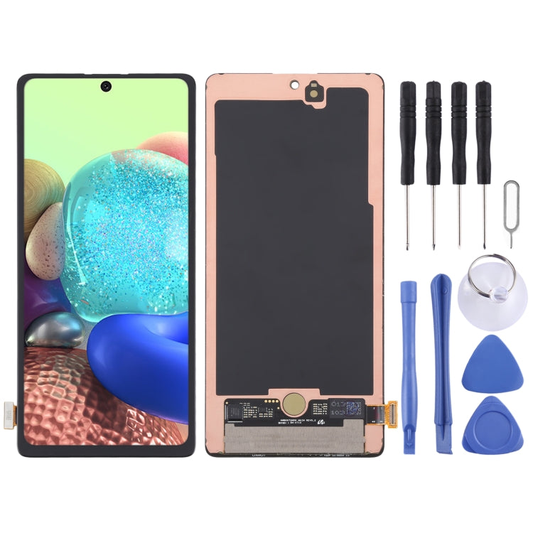 LCD Screen and Digitizer Full Assembly for Samsung Galaxy A71 5G / A Quantum SM-A716, For Samsung Galaxy A71 5G / A Quantum For Samsung Galaxy A71 5G A Quantum