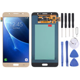 OLED Material LCD Screen and Digitizer Full Assembly for Samsung Galaxy J7 (2016) SM-J710, For Galaxy J7 (2016)(OLED), For Samsung Galaxy J7 (2016)(OLED Material) For Samsung Galaxy J7 (2016)(OLED Material) Gold