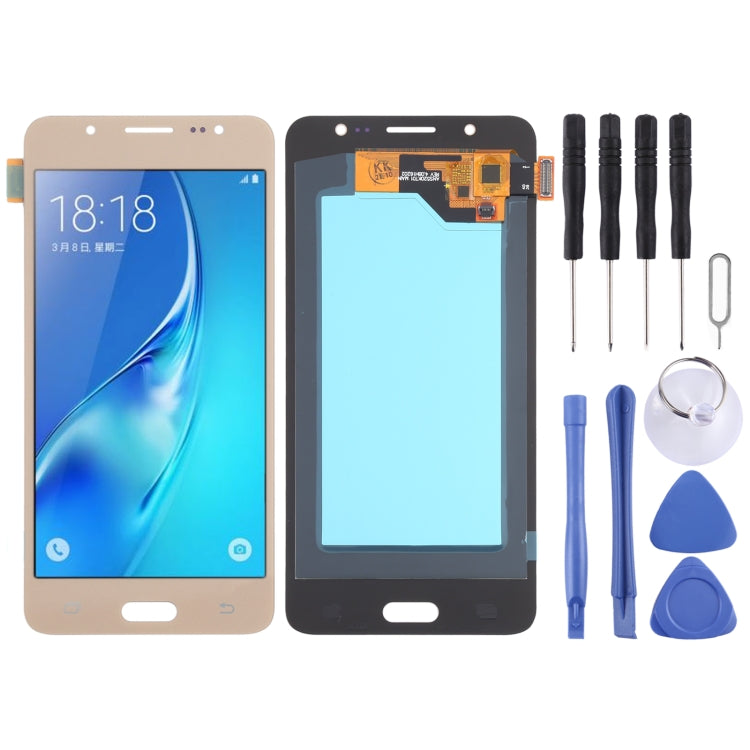 OLED Material LCD Screen and Digitizer Full Assembly for Samsung Galaxy J5 (2016) SM-J510, For Samsung Galaxy J5 (2016) (OLED Material) For Samsung Galaxy J5 (2016) (OLED Material)
