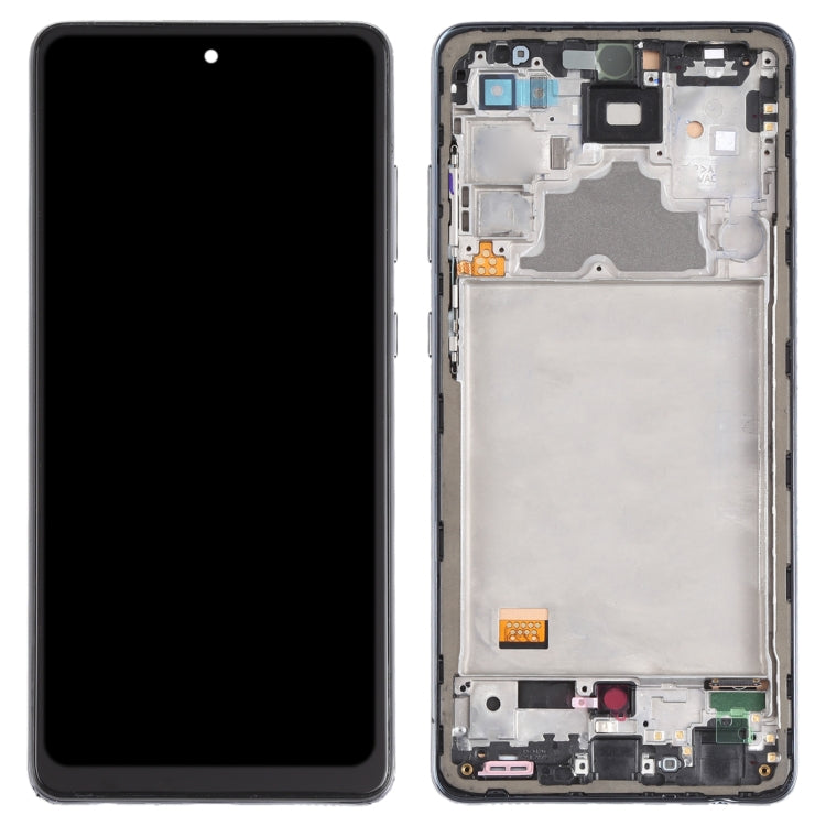 incell Material LCD Screen and Digitizer Full Assembly with Frame (Not Supporting Fingerprint Identification) for Samsung Galaxy A72 4G SM-A725, For Samsung Galaxy A72 4G(incell)