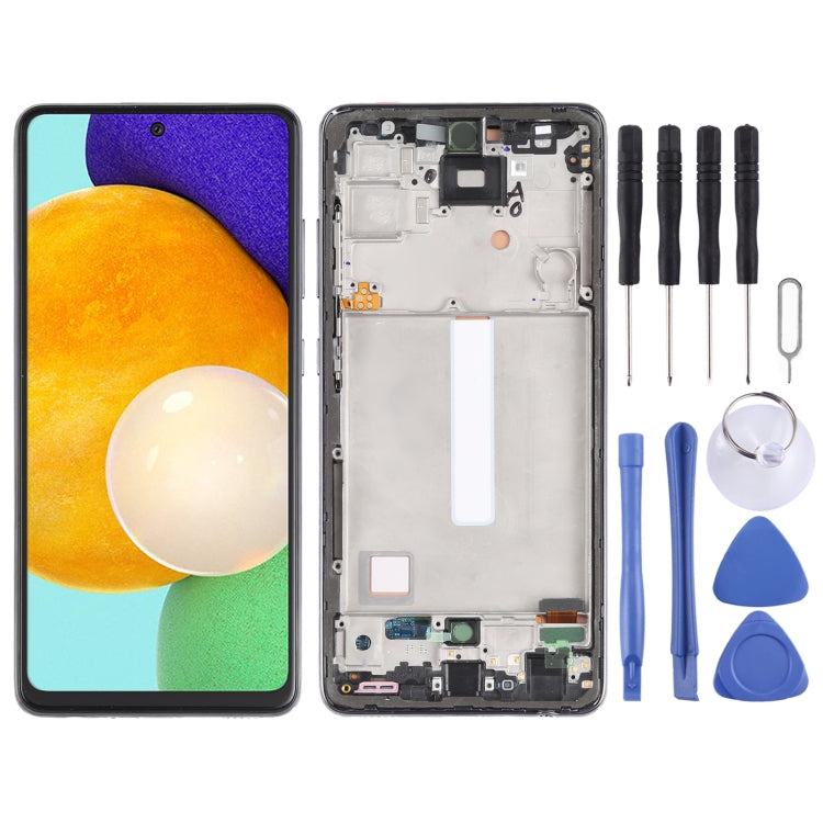 incell Material LCD Screen and Digitizer Full Assembly with Frame (Not Supporting Fingerprint Identification) for Samsung Galaxy A52 5G SM-A526, For Samsung Galaxy A52 5G(incell) For Samsung Galaxy A52 5G(incell)