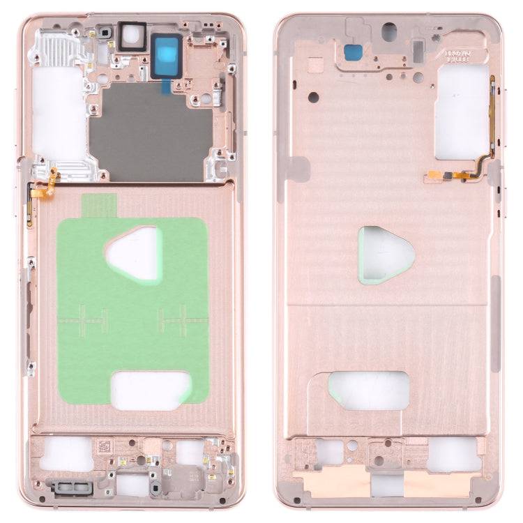 For Samsung Galaxy S21+ 5G SM-G996B Middle Frame Bezel Plate , For Samsung Galaxy S21+ 5G For Samsung Galaxy S21+ 5G Pink