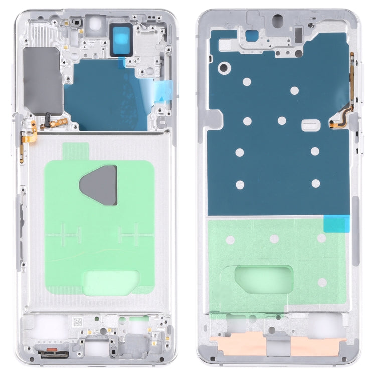 For Samsung Galaxy S21+ 5G SM-G996B Middle Frame Bezel Plate , For Samsung Galaxy S21+ 5G For Samsung Galaxy S21+ 5G Silver