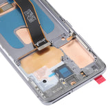 OLED LCD Screen For Samsung Galaxy S20 SM-G980 Digitizer Full Assembly with Frame, For Samsung Galaxy S20