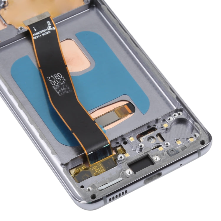 OLED LCD Screen For Samsung Galaxy S20 SM-G980 Digitizer Full Assembly with Frame, For Samsung Galaxy S20