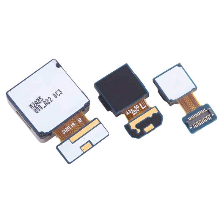 For Samsung Galaxy A34 SM-A346B Camera Set (Macro + Wide + Back Camera), For Samsung Galaxy A34