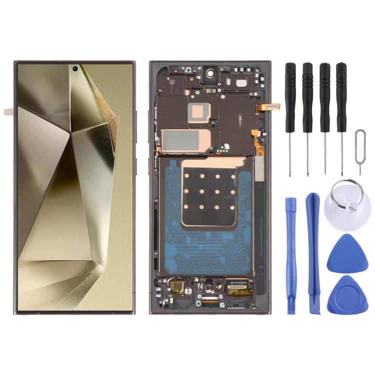 For Samsung Galaxy S24 Ultra SM-S928B 6.78 inch OLED LCD Screen Digitizer Full Assembly with Frame, For Samsung Galaxy S24 Ultra(6.78 inch), For Samsung Galaxy S24 Ultra 6.78 inch (OLED) For Samsung Galaxy S24 Ultra(6.78 inch) Black