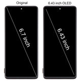 For Samsung Galaxy A71 4G SM-A715F 6.43 inch OLED LCD Screen Digitizer Full Assembly with Frame, For Samsung Galaxy A71 4G 6.43 inch(OLED)