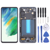 For Samsung Galaxy S21 FE 5G SM-G990B 6.36 inch OLED LCD Screen Digitizer Full Assembly with Frame, For Samsung Galaxy S21 FE 5G 6.36 inch (EU Version OLED) For Samsung Galaxy S21 FE 5G 6.36 inch (EU Version OLED)