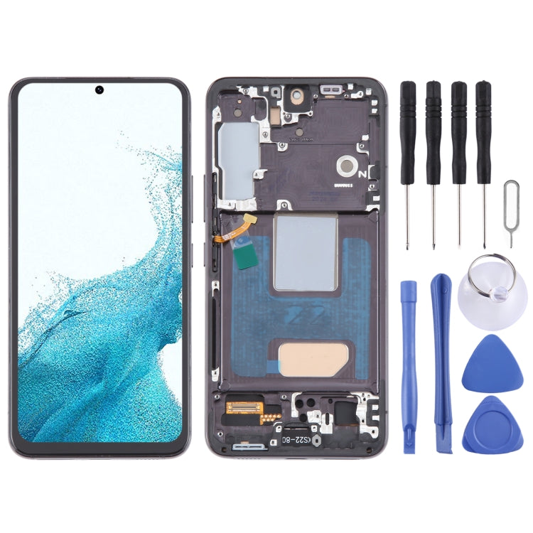 For Samsung Galaxy S22 5G SM-S901B EU Version TFT LCD Screen Digitizer Full Assembly with Frame, For Samsung Galaxy S22 5G EU Version(TFT) For Samsung Galaxy S22 5G EU Version(TFT)